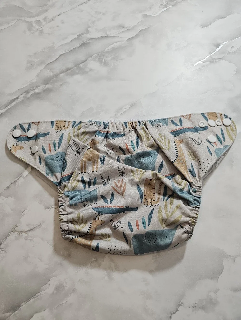 Reusable Pocket Cloth Diaper – Adjustable Snaps
